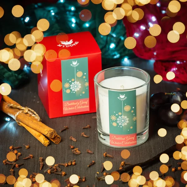 Winter Celebration Candle
