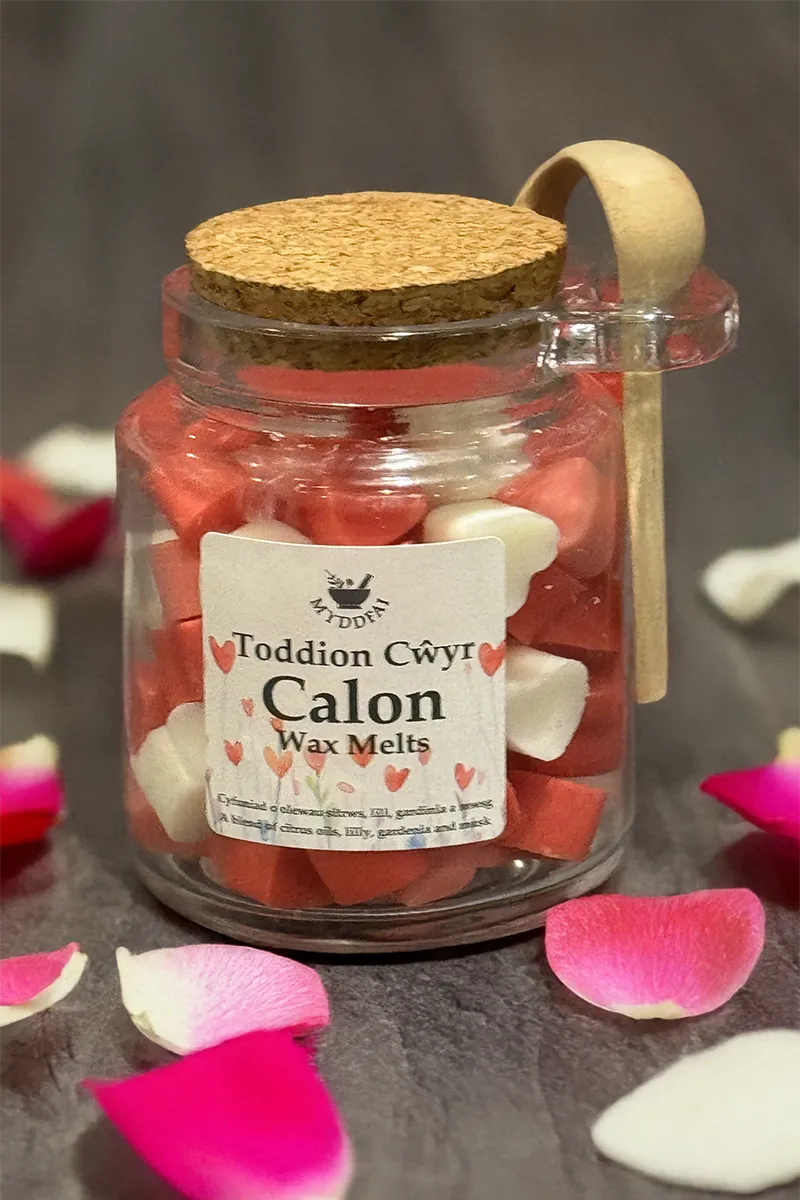 Wax Melts Hearts ~ Toddies Cŵyr Calon