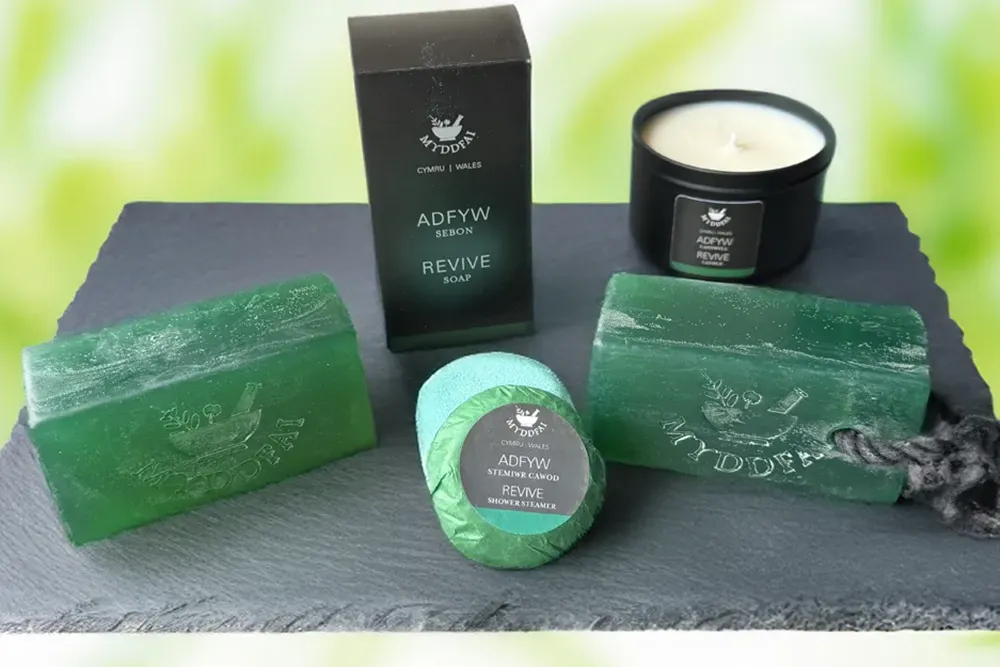 ADFYW REVIVE A revitalising fusion of basil, mandarin and zesty lime.