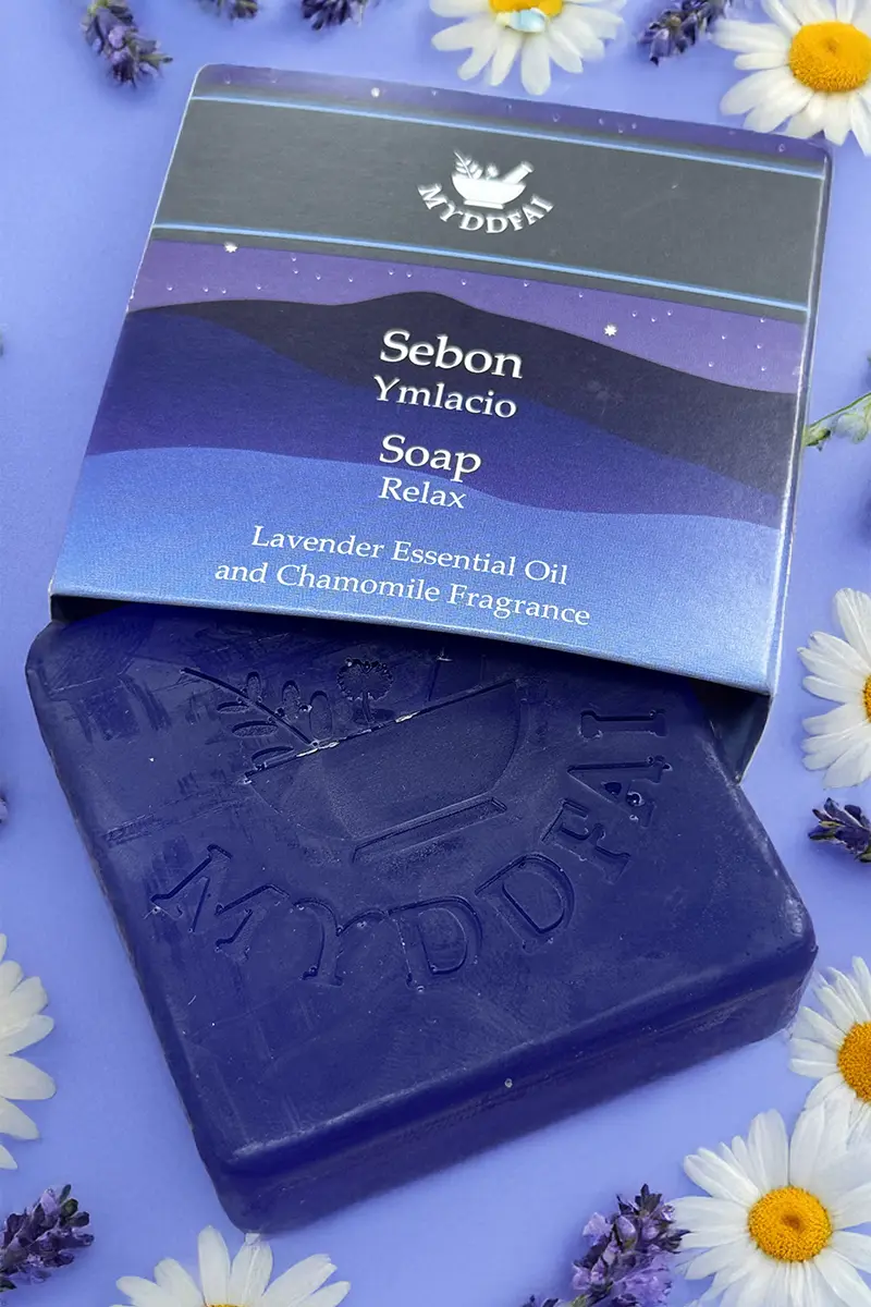 Sebon Ymlacio - Soap Relax - Made in Wales